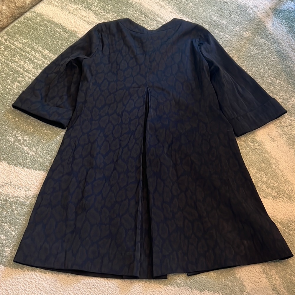 Navy Swing Coat - Picture 5 of 8